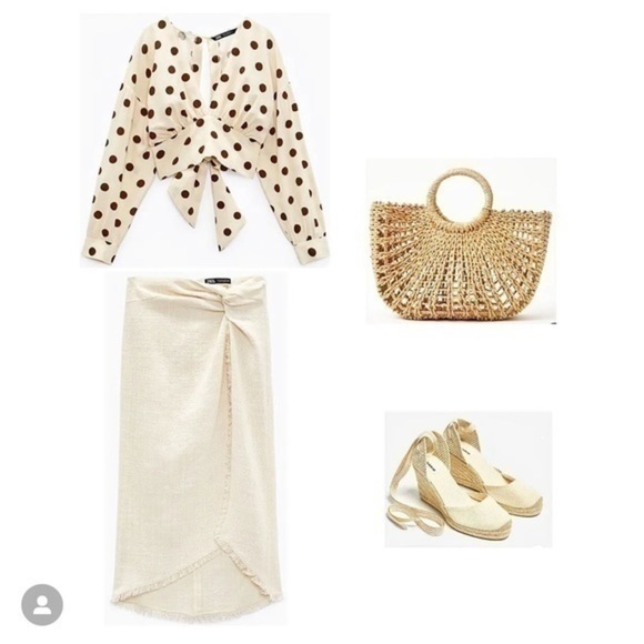 ZARA Polka Dot Top 3505/674 - Picture 13 of 16